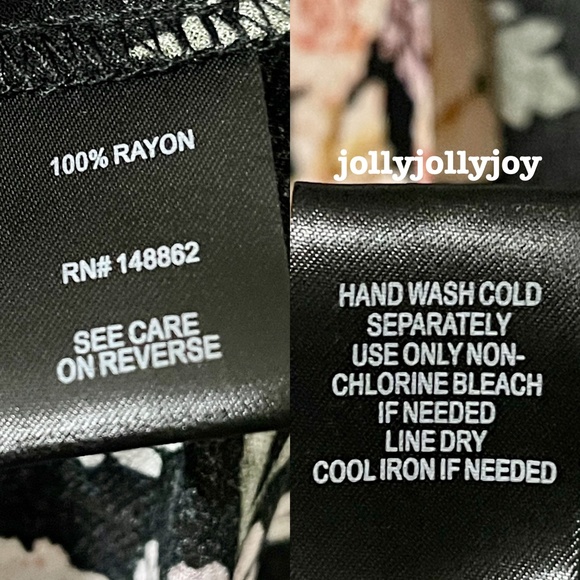 Torrid Black Floral Crepe Tie-Front Kimono 1X - Picture 9 of 11